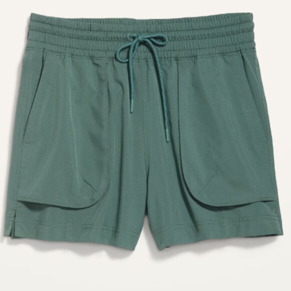 High-Waisted StretchTech Shorts -- 4-inch inseam - Picture 1 of 8